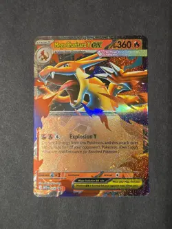 Pokemon TCG MEP EN Black Star Promo - Mega Charizard Y ex 030 #30 Rare Holo - Image 1