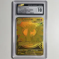 Pokemon Mega Charizard X EX Holo Mega Hyper Rare 130/094 Phantasmal Flames CGC … - Image 1