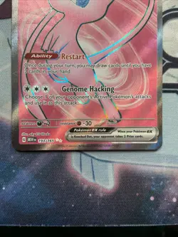 Pokemon Mew ex 193/165 Sv: Scarlet & Violet 151 Ultra Rare Full Art - Image 3