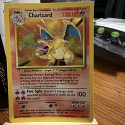 1999 Pokemon Base Set Unlimited Charizard-Holo SUPER CLEAN 🔥SUPER CLEAN - Image 2