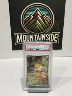 Pokemon 2025 SVP Eevee Prismatic Evolutions ETB PSA 10 Gem Mint #173 Promo - Image 1