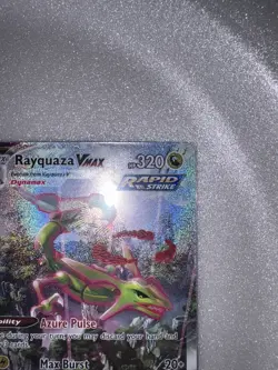 Pokemon TCG Rayquaza VMAX - 218/203 - Alt Art - Sword & Shield - Evolving Skies - Image 2