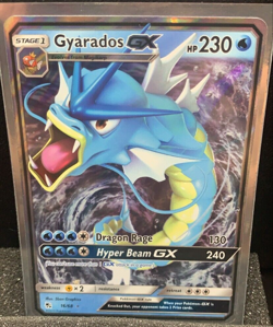 Pokemon TCG Gyarados GX Hidden Fates 16/68 Holo Ultra Rare - Mint - Image 1