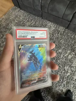 Pokemon Origin Forme Dialga V Full Art Holo 075/067 Time Gazer Japanese PSA 10 - Image 2