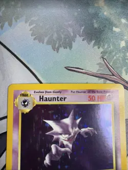 Pokemon TCG Haunter 6/62 Holo Rare Fossil Unlimited 1999 WOTC Vintage - Image 2