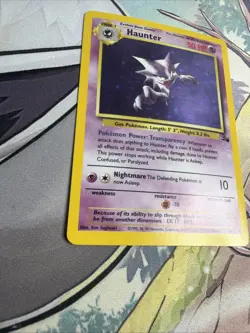 Pokemon TCG Haunter 6/62 Holo Rare Fossil Unlimited 1999 WOTC Vintage - Image 5