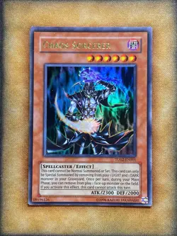 Yugioh Chaos Sorcerer TU02-EN001 Ultra Rare US ENGLISH NM - Image 1