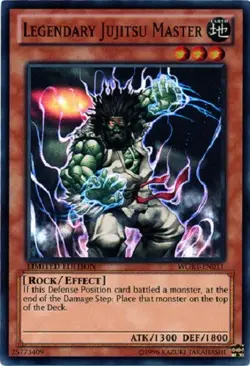 Legendary Jujitsu Master - WGRT-EN011 - Super Rare Limited 1st Edition Yugioh - Image 1