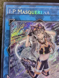 I:P Masquerena BLMR-EN085 1st Edition Secret Rare Monstrous Revenge Yu-Gi-Oh! - Image 2