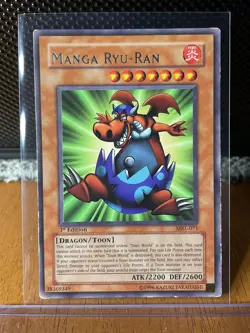 Yugioh TCG Manga Ryu-Ran MRL-071 Rare 1st Edition - MP - Image 1