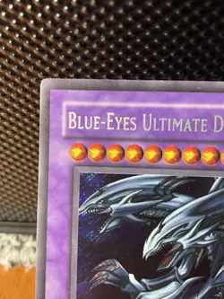 Yugioh! TCG Blue-Eyes Ultimate Dragon JMP-EN005 Secret Rare Limited Edition - LP - Image 2