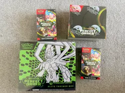 Pokemon Center TCG Perfect Order ETB Booster Bundle X2 and Booster Box Sealed - Image 1