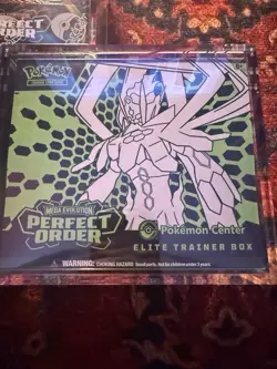 Pokemon TCG Perfect Order Pokemon Center ETB x2 & Booster Box x1 Bundle W/ Cases - Image 3