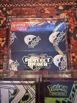 Pokemon TCG Perfect Order Pokemon Center ETB x2 & Booster Box x1 Bundle W/ Cases - Image 4