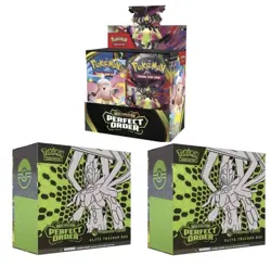 Pokemon Perfect Order Pokemon Center ETB x2 + Booster Box x1 - Image 1