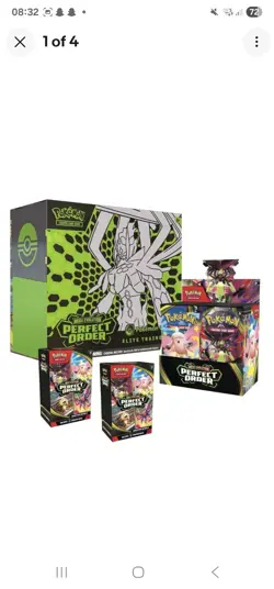 PRESALE Pokemon Perfect Order Booster Box, PKC Exclusive ETB And Booster Bundles - Image 1