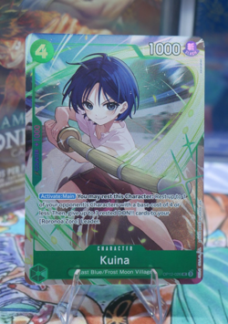 Kuina One Piece TCG OP12-026 Best Selection Vol. 5 English Alt Promo - Image 1