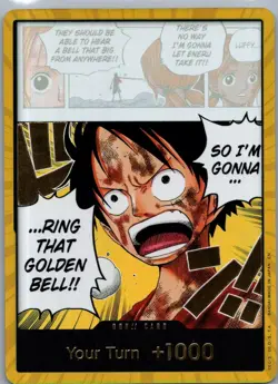 One Piece TCG English OP15 GOLD Don!! Card - Adventure on Kami's Island NM - Image 1