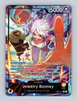 One Piece - Jewelry Bonney EB04-001 Alternate Art Leader (OP15/EB04) - Image 1