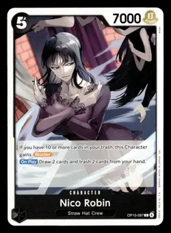 One_piece Adventure on Kami's Island #OP15-087 Nico Robin (OP15-087) - Image 1