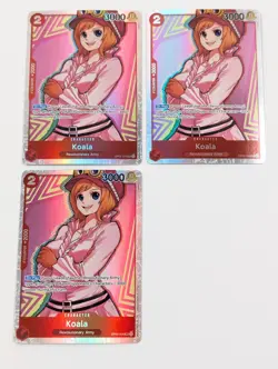 3x Koala OP05-006 SR PRB-01 Premium Booster English ONE PIECE Foil - Image 1