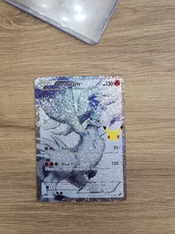 Pokemon Reshiram Full Art Holo Card 113/114 Celebrations Classic Collection NM - Image 1