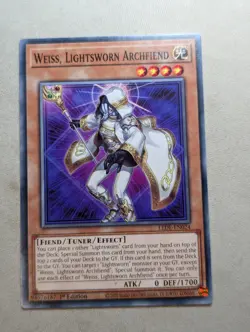 Weiss, Lightsworn Archfiend LEDE-EN024 Common - Image 1