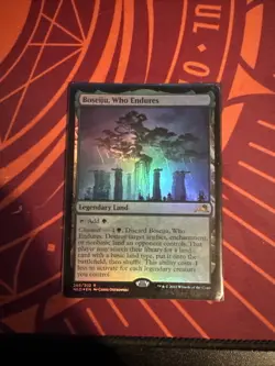 Boseiju Who Endures Foil Magic the Gathering Rare Card Kamigawa Neon Dynasty - Image 1