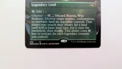 Borderless Foil Boseiju, Who Endures 412 MTG Kamigawa Neon Dynasty NM UNPLAYED - Image 3
