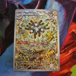 Pokemon TCG Magneton Promo Card SV Scarlet & Violet Surging Sparks 159 Magneton - Image 1