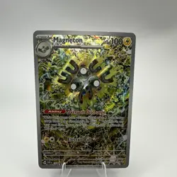 Pokemon TCG Magneton 159 SV Scarlet & Violet Promo Full Art Holo HP 100 - Image 1