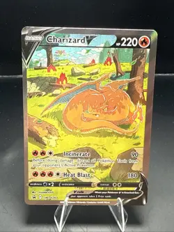 Pokemon TCG Charizard v SWSH260 Sword & Shield Promo Card - Image 1