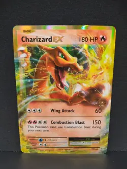 Charizard EX - 12/108 - Pokemon Evolutions XY Ultra Rare Card NM - Image 2