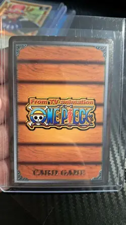 One Piece Bandai 2002 card Game Luffy BA-C01 HOLO FOIL PRIZM RARE VINTAGE CARD - Image 2