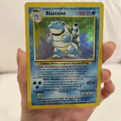 Pokemon Card TCG Blastoise 2/102 Holo Rare Spanish Base Set - Image 1