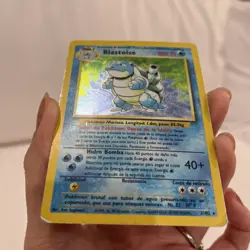 Pokemon Card TCG Blastoise 2/102 Holo Rare Spanish Base Set - Image 3