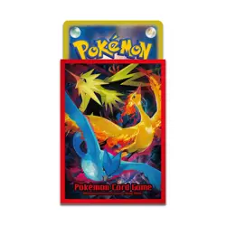 Pokemon Center Original Card Sleeves Moltres & Zapdos & Articuno Red JAPAN - Image 2