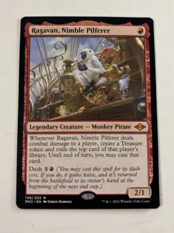 Magic the Gathering Ragavan Nimble Pilferer #138 Mythic Card Near Mint - Image 1