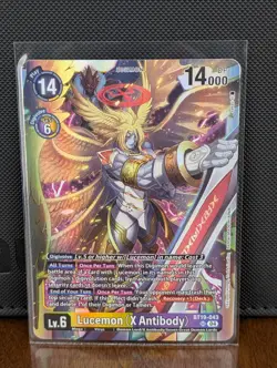 Lucemon (X Antibody) BT19-043 SR - NM Digimon Card Game Special Booster 2.0 - Image 1
