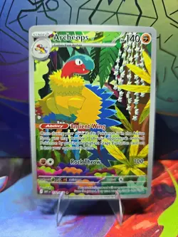 Pokemon TCG Archeops Card 132/086 White Flare SV English - Image 1