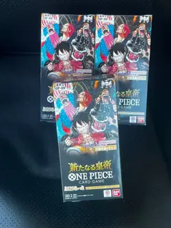 One Piece Card Game Emperor with Tape 3 BOX No.PY1996 - Image 1