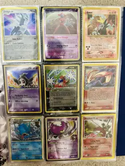 136 Pokemon Card Collection Lot – Binder/Stickers/Sleeves + Sealed Deck Included - Image 2
