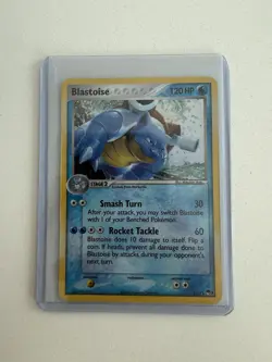 Blastoise 120 HP Holo Rare Stage 2 Pokemon Card POP Series 3 001/017 2006 - Image 1