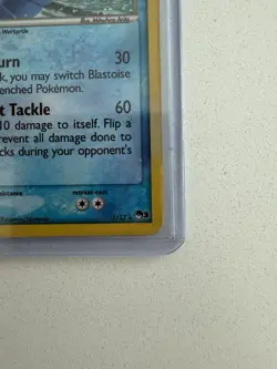 Blastoise 120 HP Holo Rare Stage 2 Pokemon Card POP Series 3 001/017 2006 - Image 4