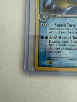 Blastoise 120 HP Holo Rare Stage 2 Pokemon Card POP Series 3 001/017 2006 - Image 5