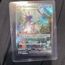 Pokemon TCG Koraidon EX Scarlet & Violet Base Set Holo Card 247/198 - Image 1