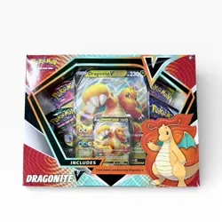 Pokemon Dragonite V Box Factory Sealed TCG Promo Oversized Card - Image 1
