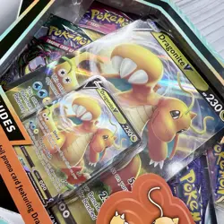 Pokemon Dragonite V Box Factory Sealed TCG Promo Oversized Card - Image 2