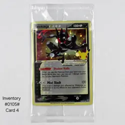 Greninja Gold Star Holo Black Star Promo Card #SWSH144 Celebrations NM-MINT☆ - Image 1