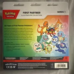 Pokemon TCG First Partner Illustration Collection Series 1 Box English Promo - Image 2